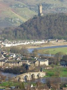 Modern Stirling. Note the river--it's going to be important.